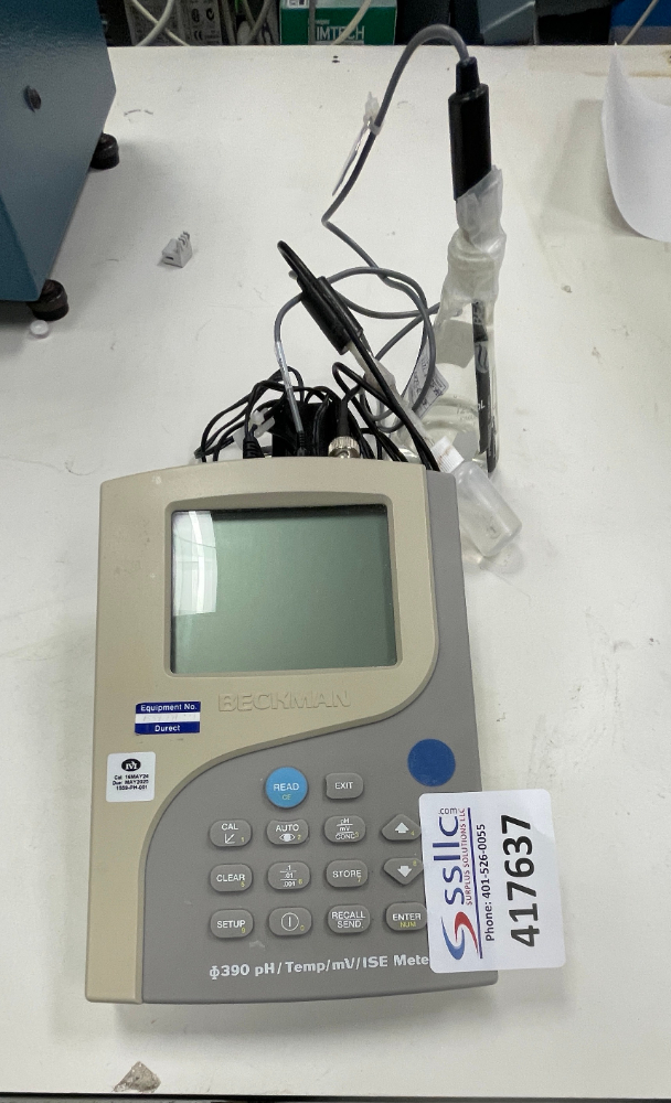 Image of Beckman 390 pH Temp mV ISE Meter